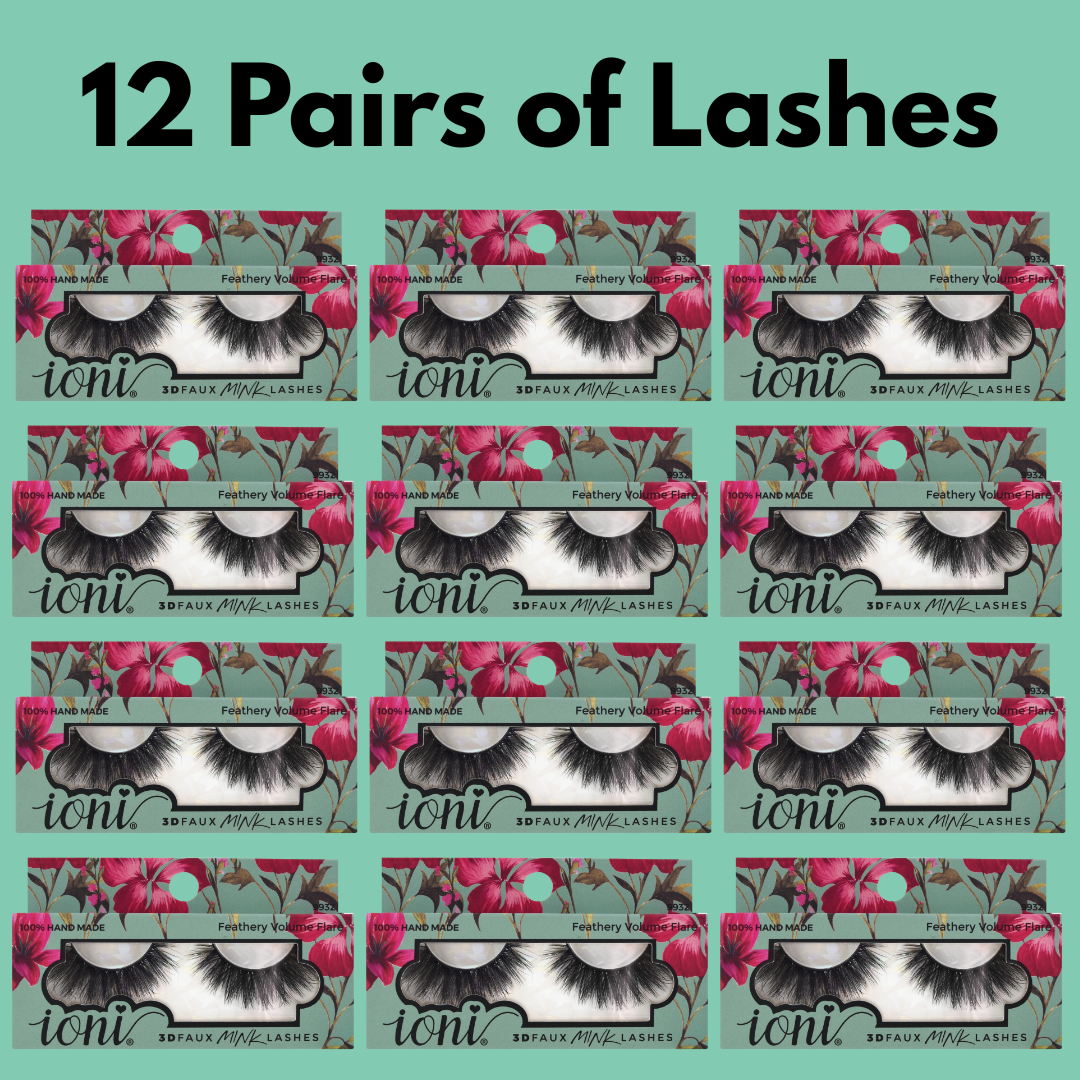 Feathery Volume Flare (12 Pairs)