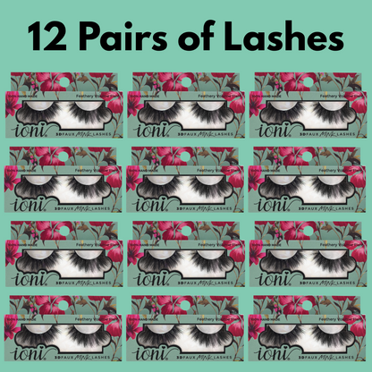 Feathery Volume Flare (12 Pairs)