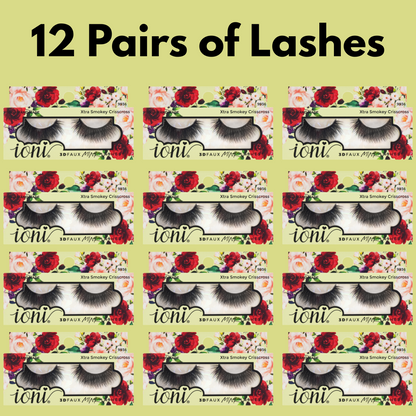 Xtra Smokey Crisscross (12 Pairs)